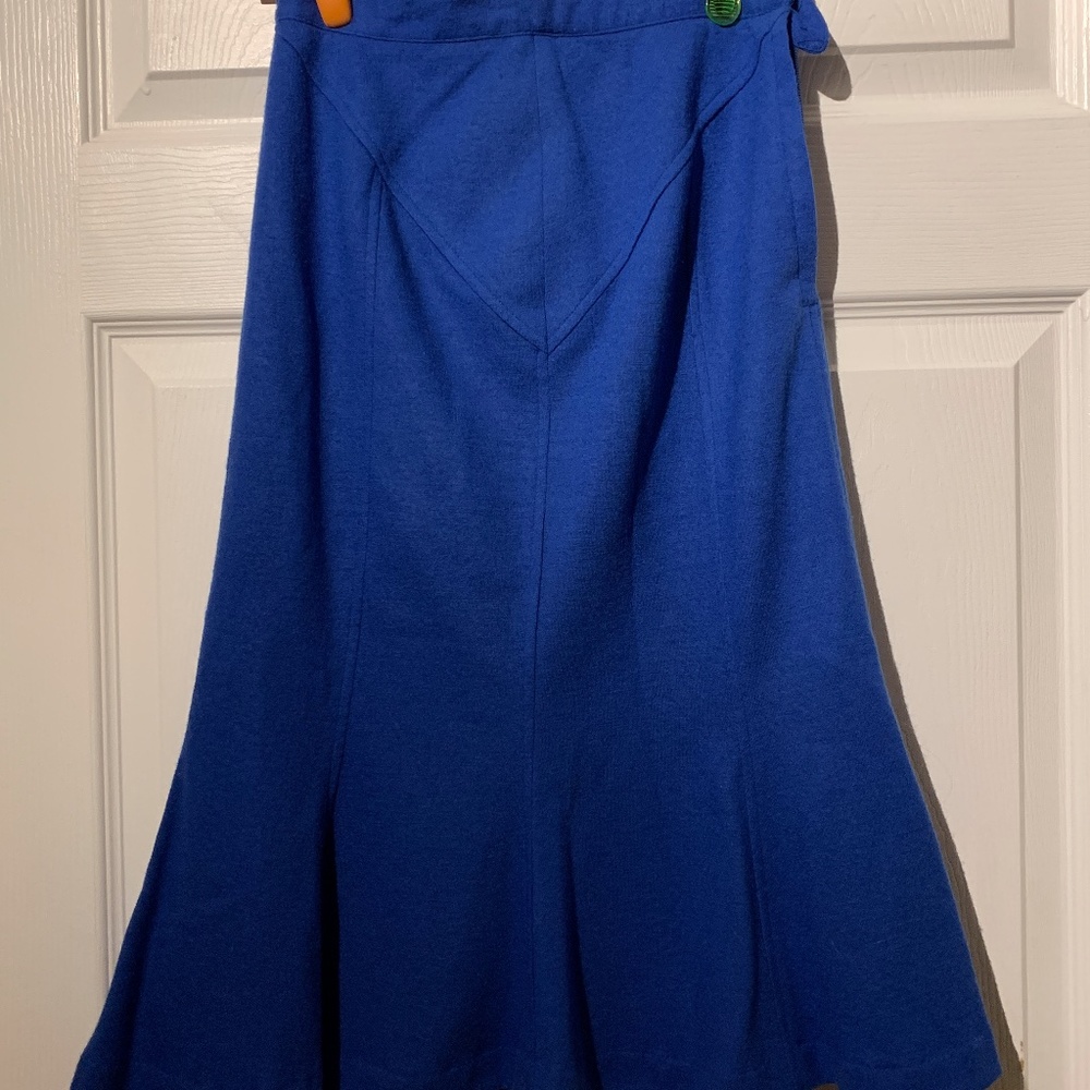 VINTAGE_LIZ CLAIRBORNE_ADORABLE_WOOL_PENCIL_SKIRT